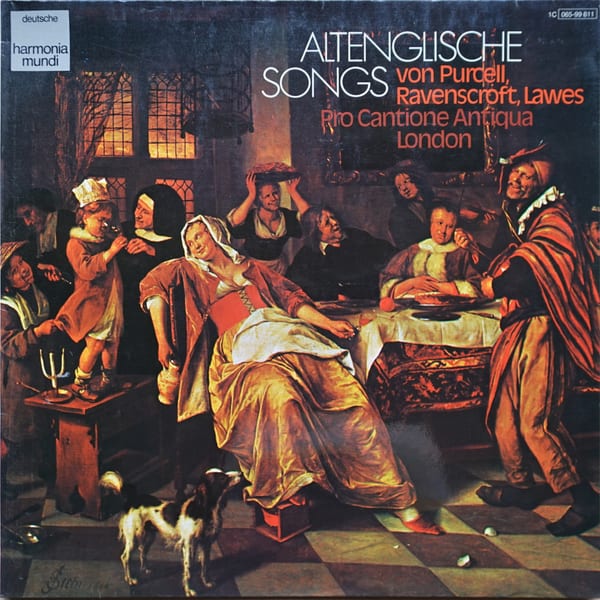 Pro Cantione Antiqua – Altenglische Songs vinyl cover