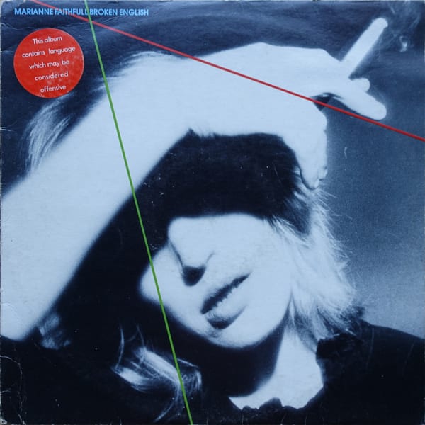 Marianne Faithfull – Broken English vinyl cover