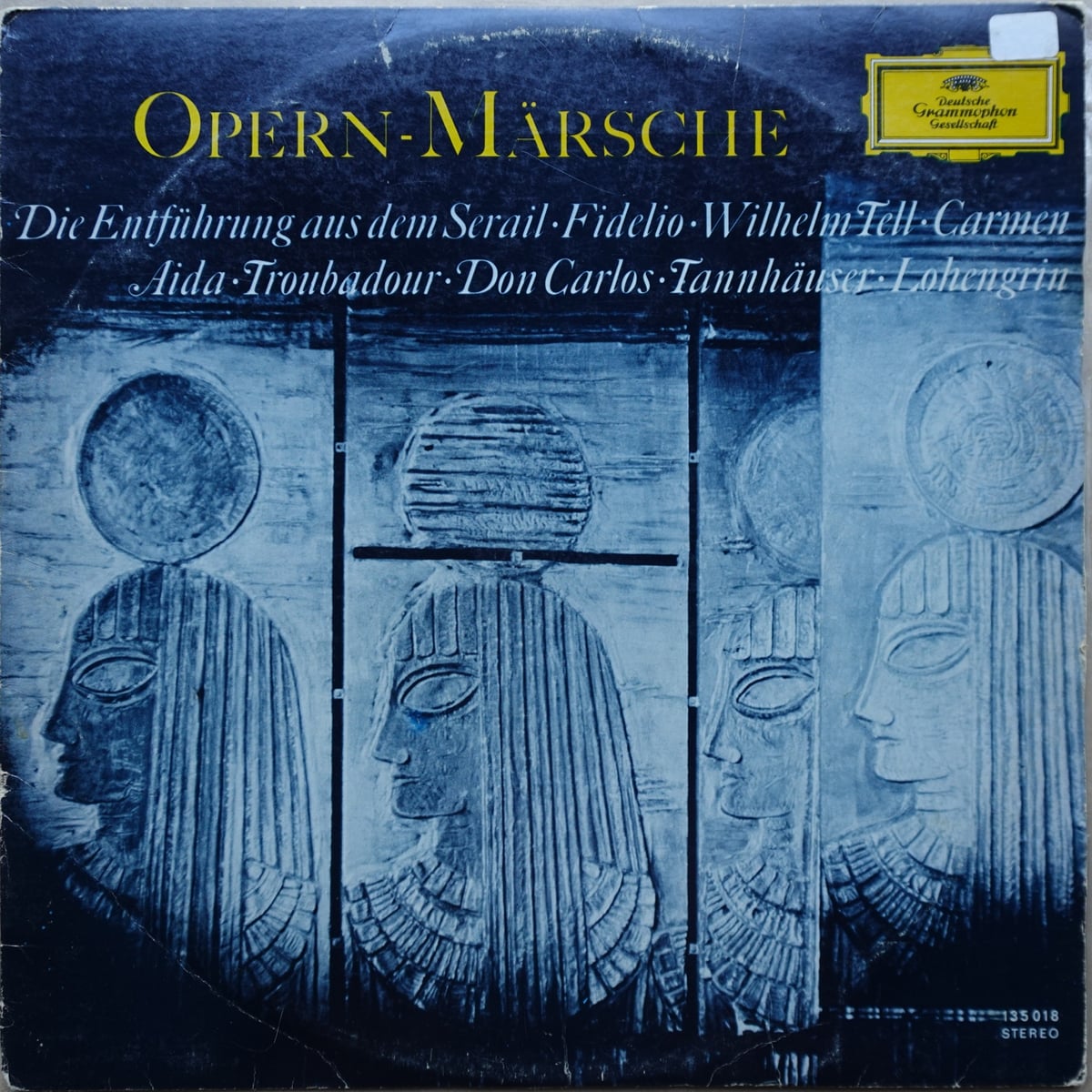 Various – Opern-Märsche vinyl cover