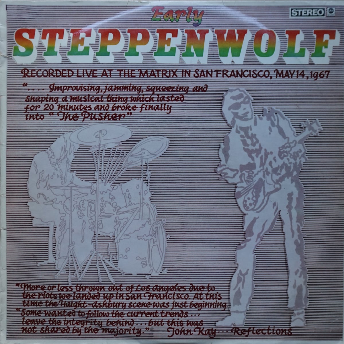 Steppenwolf – Early Steppenwolf vinyl cover