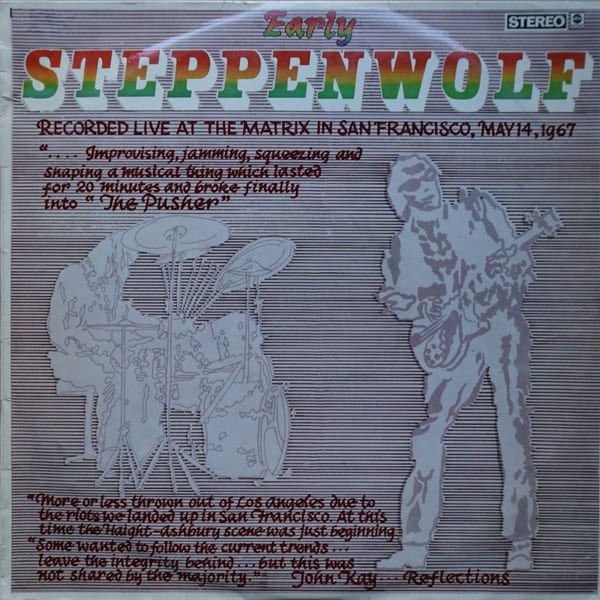 Steppenwolf – Early Steppenwolf vinyl cover