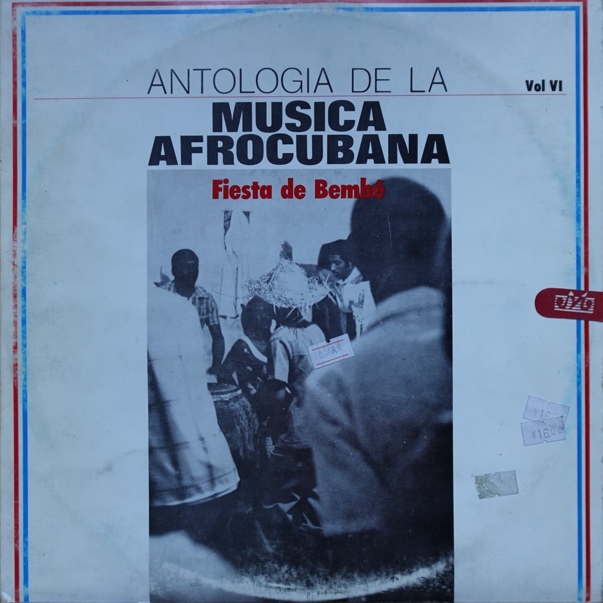 Grupo De Tambores Niloniyé – Fiesta De Bembé vinyl cover