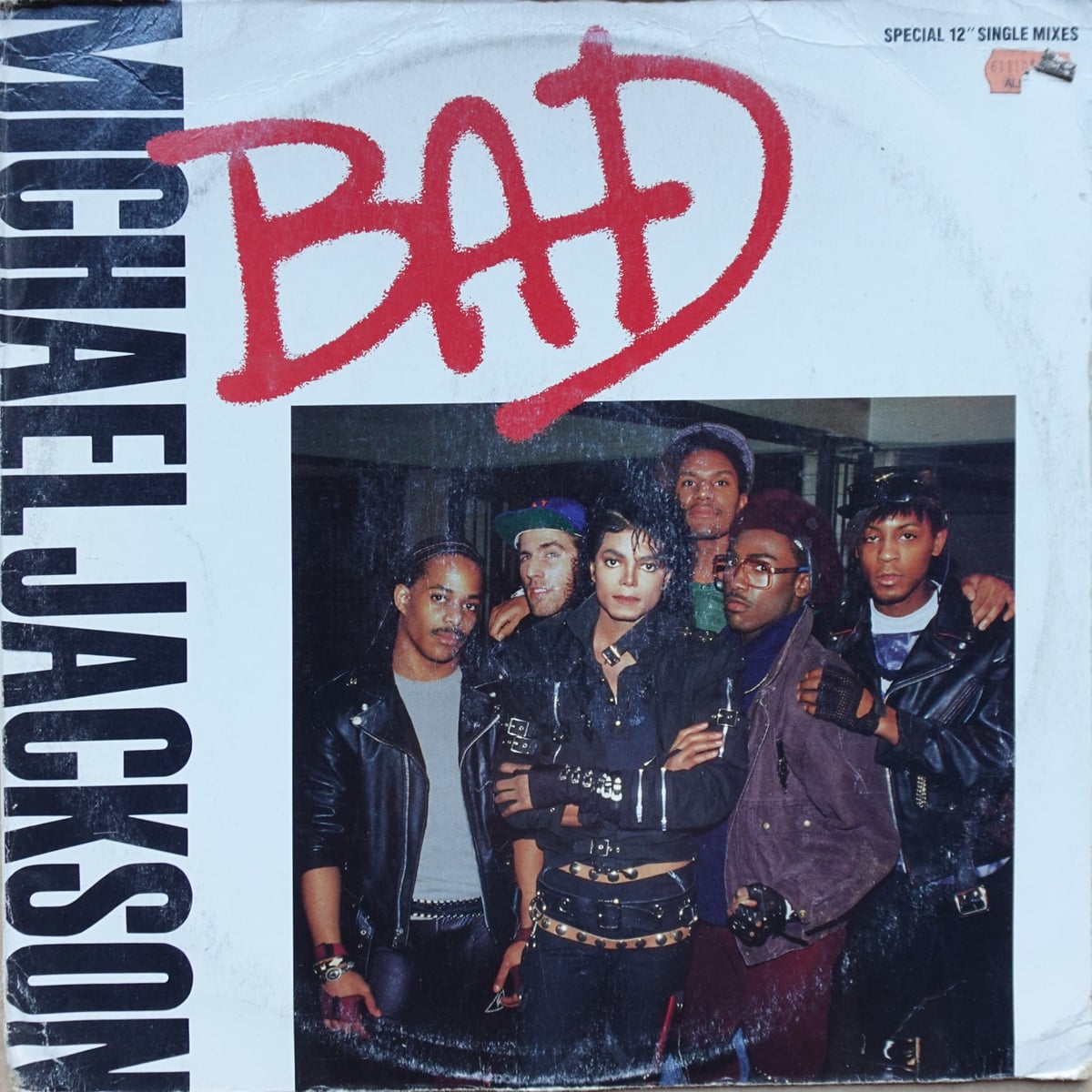 Michael Jackson – Bad vinyl cover