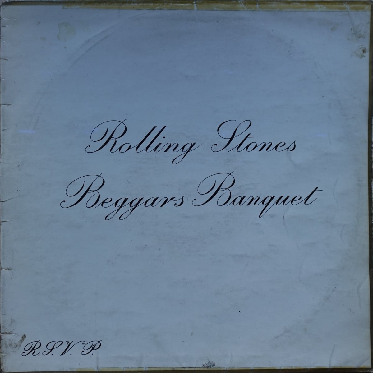 The Rolling Stones – Beggars Banquet vinyl cover