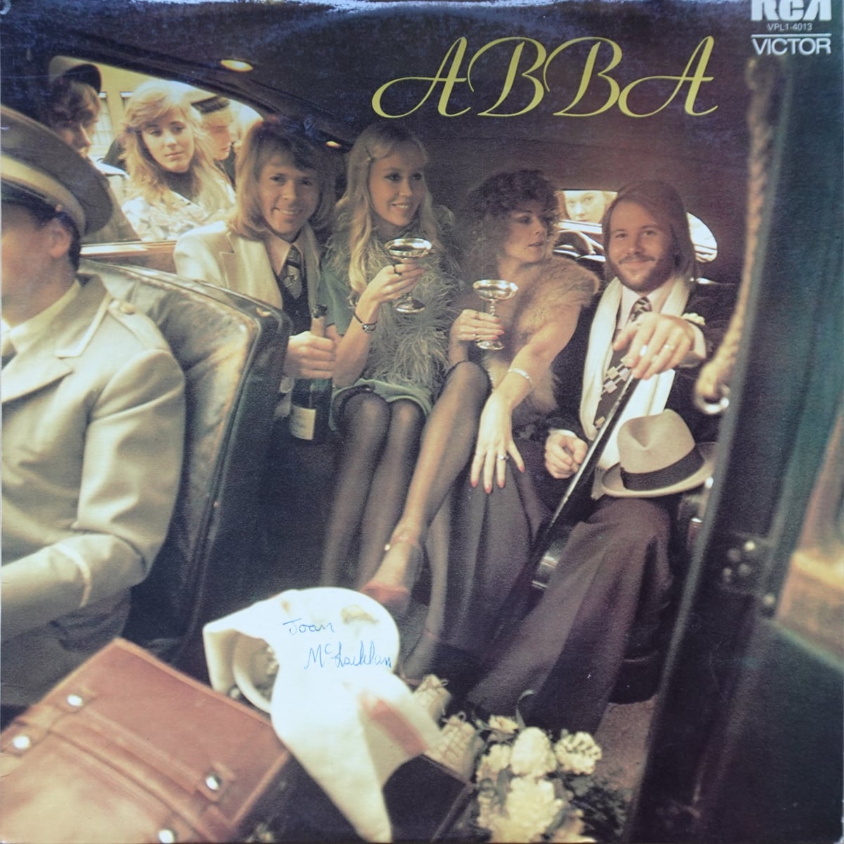 ABBA – ABBA vinyl cover