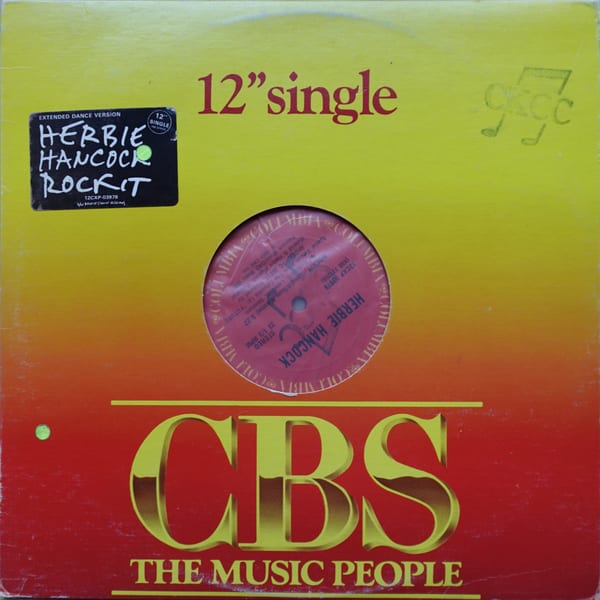 Herbie Hancock – Rockit vinyl cover