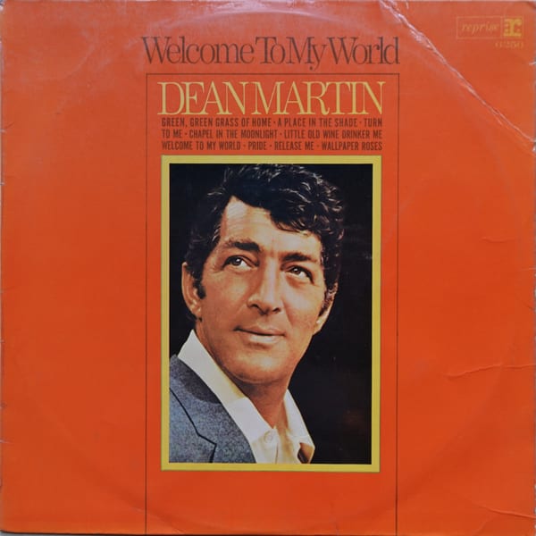 Dean Martin – Welcome To My World vinyl cover