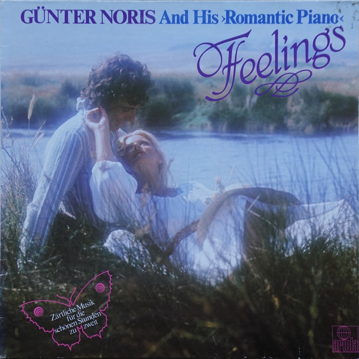 Günter Noris And His Romantic Piano – Feelings (Zärtliche Musik Für Die Schönen Stunden Zu Zweit) vinyl cover