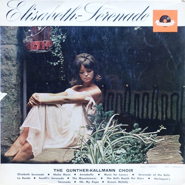 Günter Kallmann Chor – Elisabeth-Serenade vinyl cover