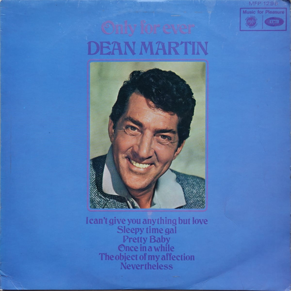 Dean Martin – Only For Ever vinyl cover