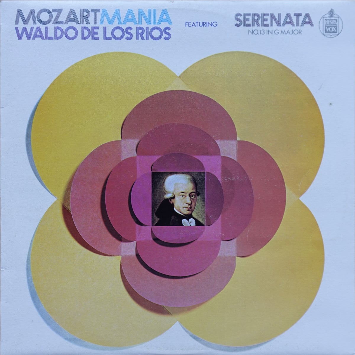 Waldo De Los Rios – Mozartmania vinyl cover