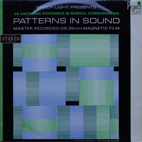 Various – Enoch Light Presents Patterns In Sound vinyl cover