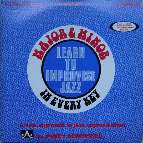 Jamey Aebersold – Major & Minor vinyl cover