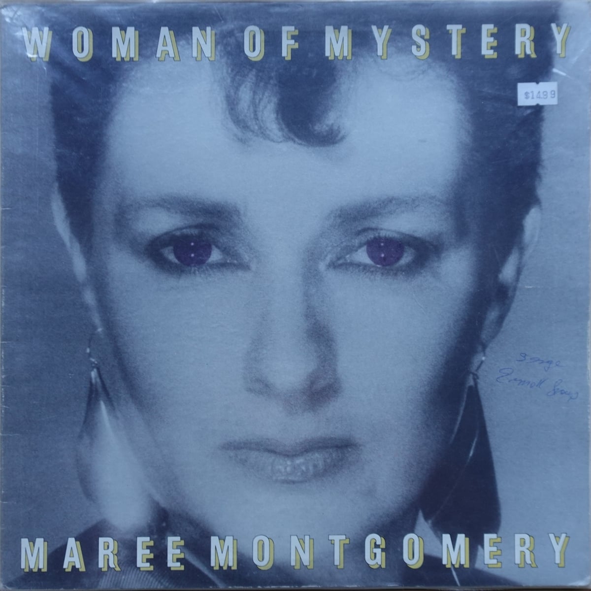 Maree Montgomery – Woman Of Mystery vinyl cover
