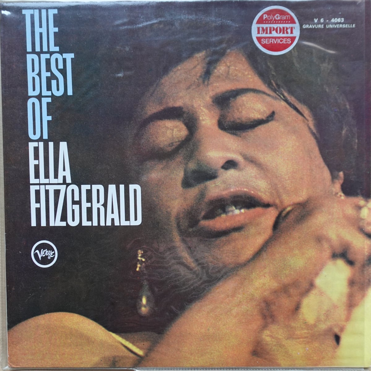 Ella Fitzgerald – The Best Of Ella Fitzgerald vinyl cover