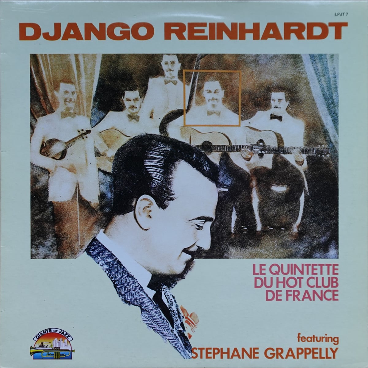 Django Reinhardt – Le Quintette Du Hot Club De France Feat. Stephane Grappelly vinyl cover