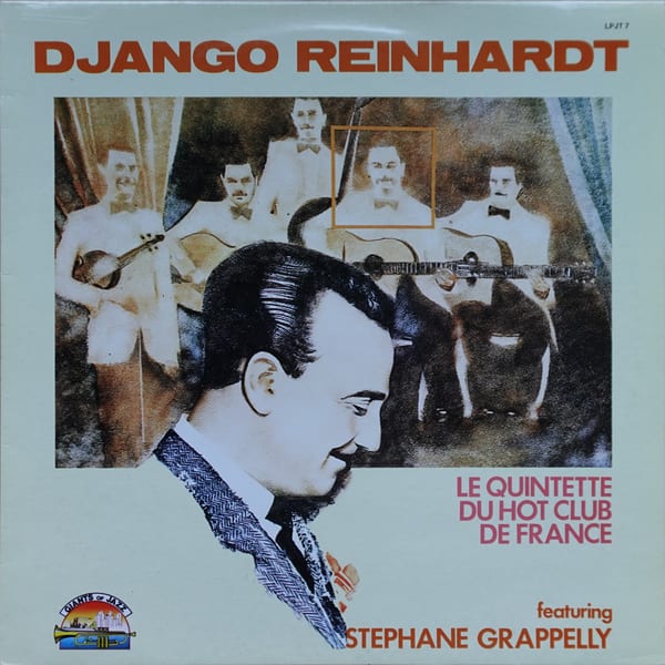 Django Reinhardt – Le Quintette Du Hot Club De France Feat. Stephane Grappelly vinyl cover