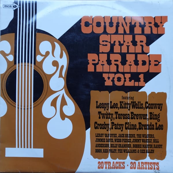 Various – Country Star Parade - Vol 1 vinyl cover