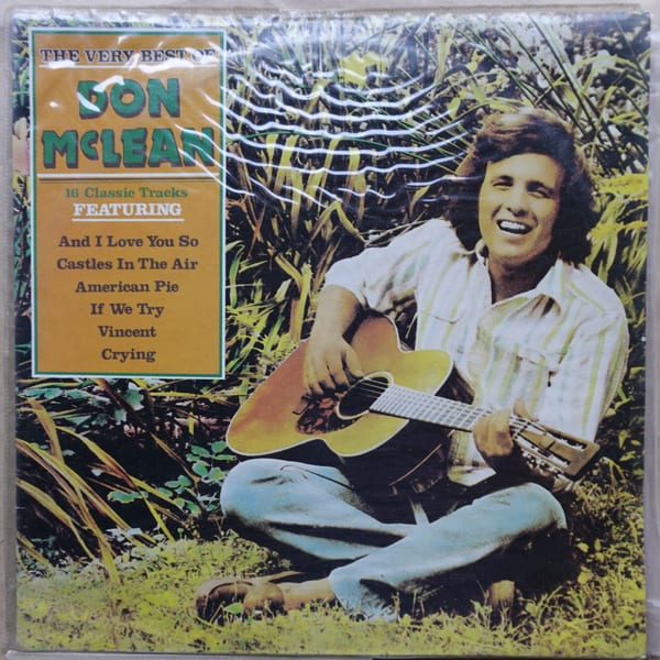 Don McLean – The Very Best Of Don McLean vinyl cover