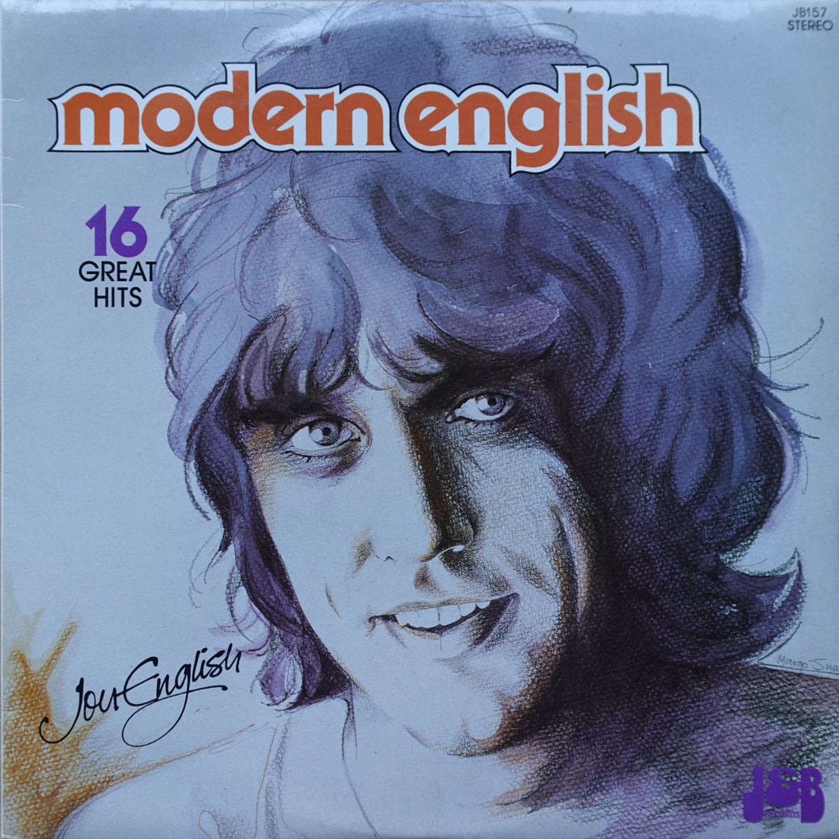 Jon English – Modern English vinyl cover