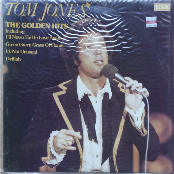 Tom Jones – The Golden Hits vinyl cover