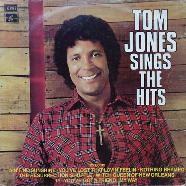 Tom Jones – Sings The Hits vinyl cover