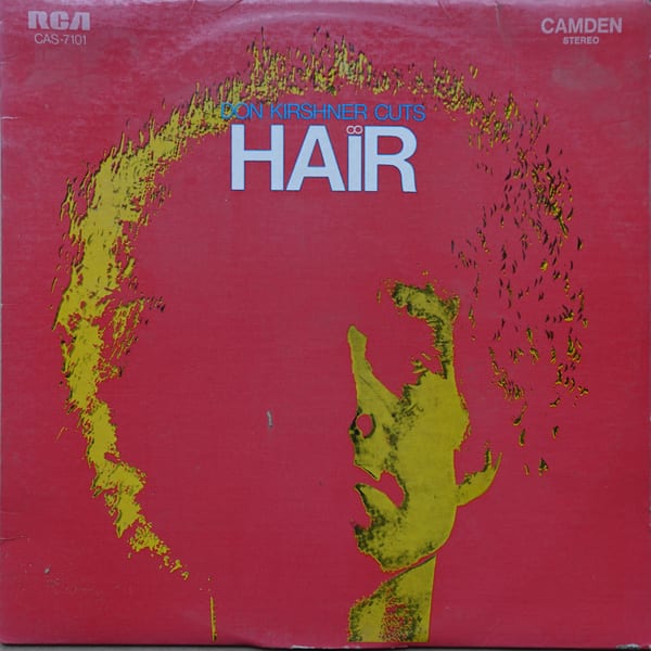 The Don Kirshner Concept – Don Kirshner Cuts "Hair" vinyl cover