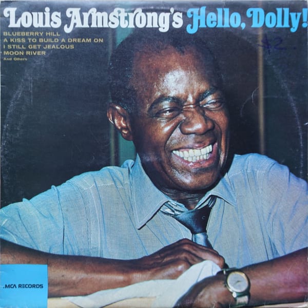 Louis Armstrong – Louis Armstrong's Hello, Dolly! vinyl cover