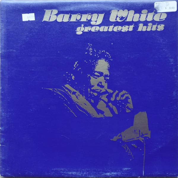 Barry White – Barry White's Greatest Hits vinyl cover