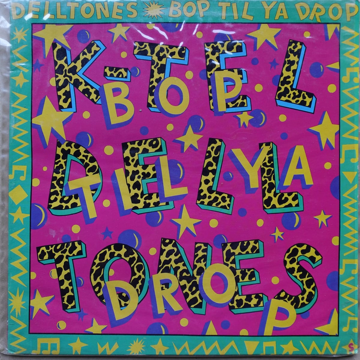 The Delltones – Bop 'Till Ya Drop vinyl cover