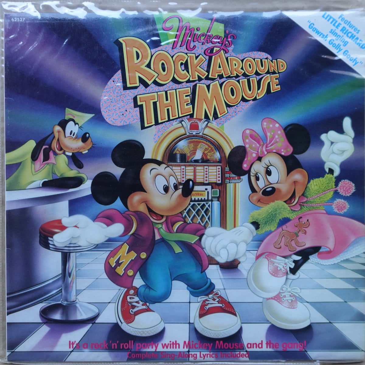 Mickey Mouse And The Gang – Mickey's Rock Around The Mouse vinyl cover