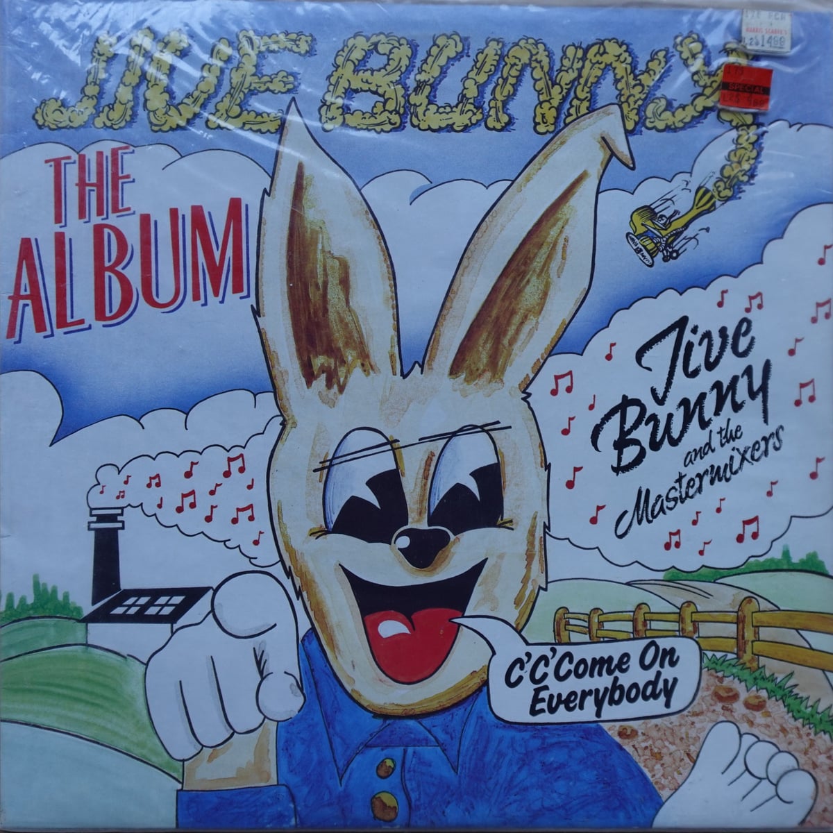 Jive Bunny And The Mastermixers – The Album vinyl cover