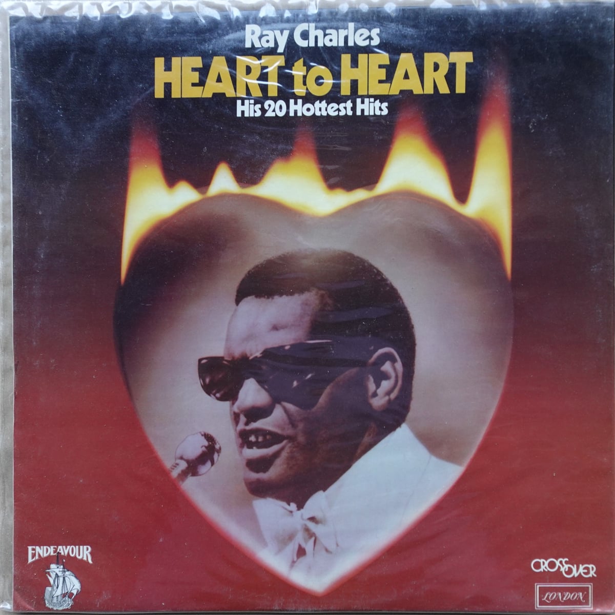 Ray Charles – Heart To Heart (His 20 Hottest Hits) vinyl cover