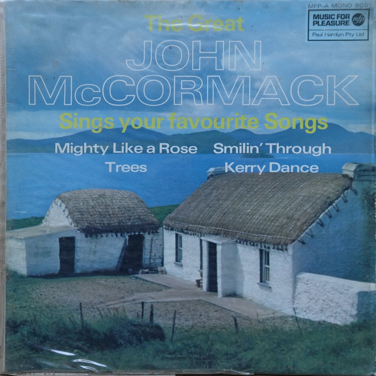 John McCormack – The Great John McCormack vinyl cover