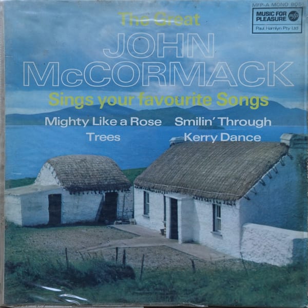 John McCormack – The Great John McCormack vinyl cover