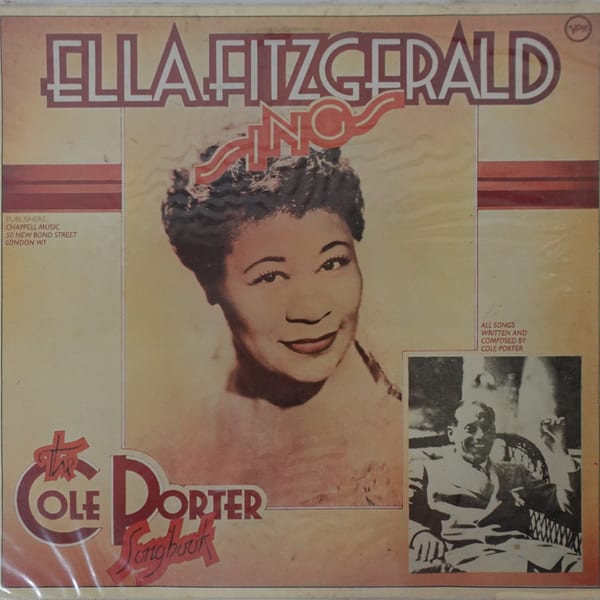 Ella Fitzgerald – Sings The Cole Porter Songbook vinyl cover