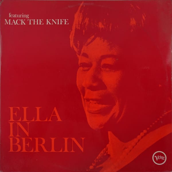 Ella Fitzgerald – Ella In Berlin Featuring Mack The Knife vinyl cover
