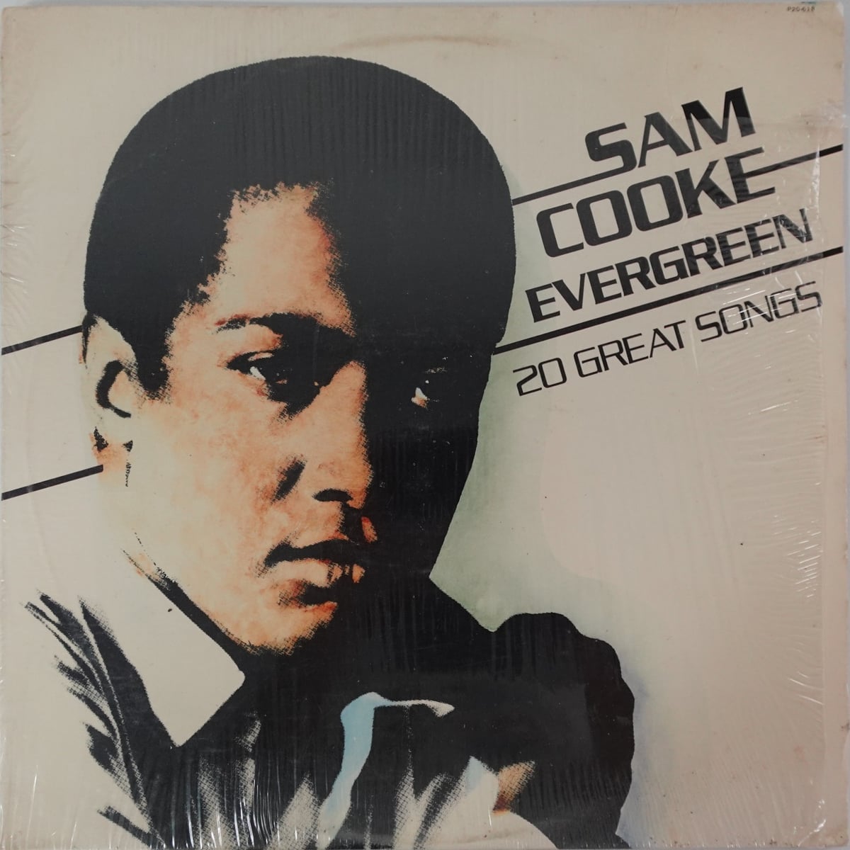 Sam Cooke – Evergreen - 20 Great Songs vinyl cover