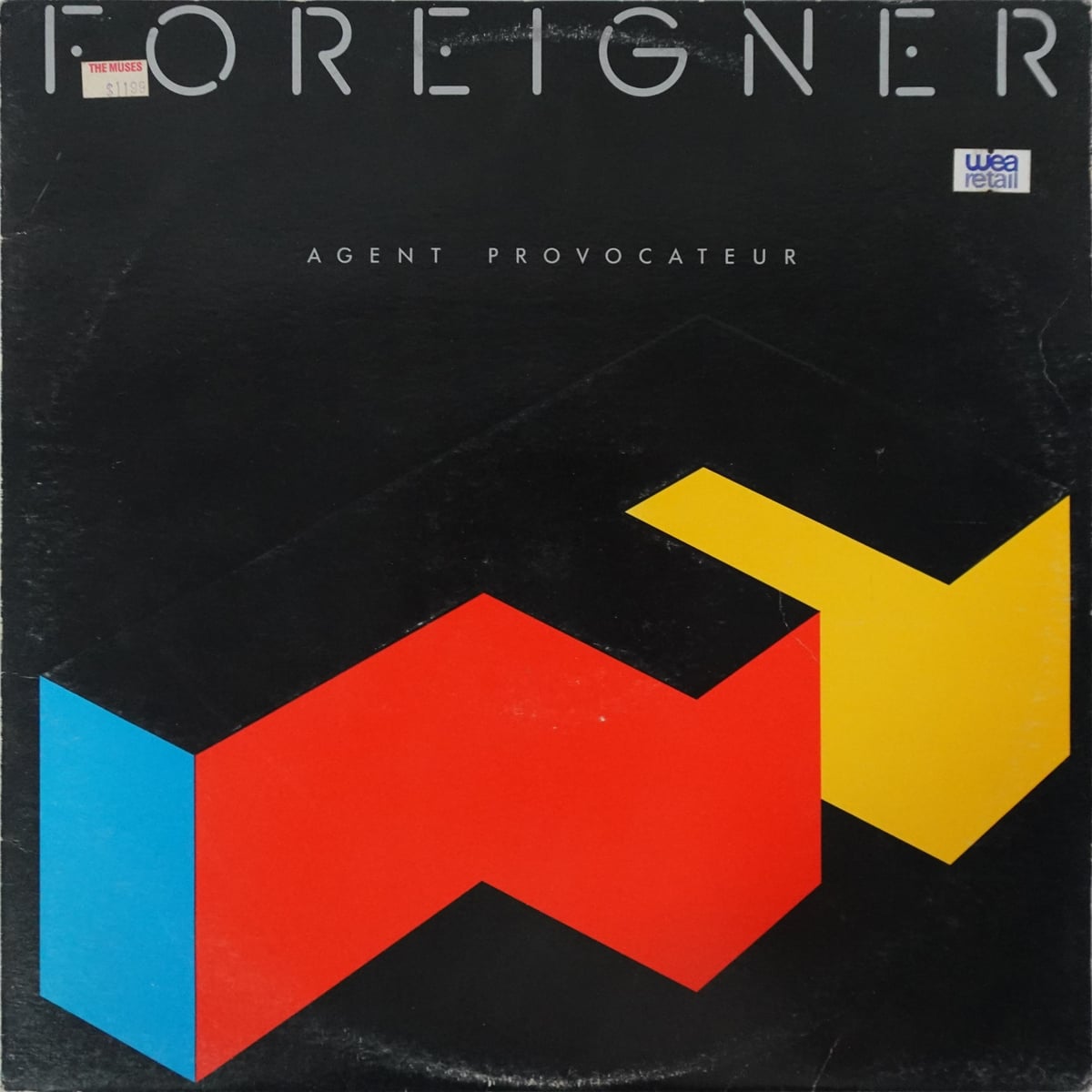 Foreigner – Agent Provocateur vinyl cover