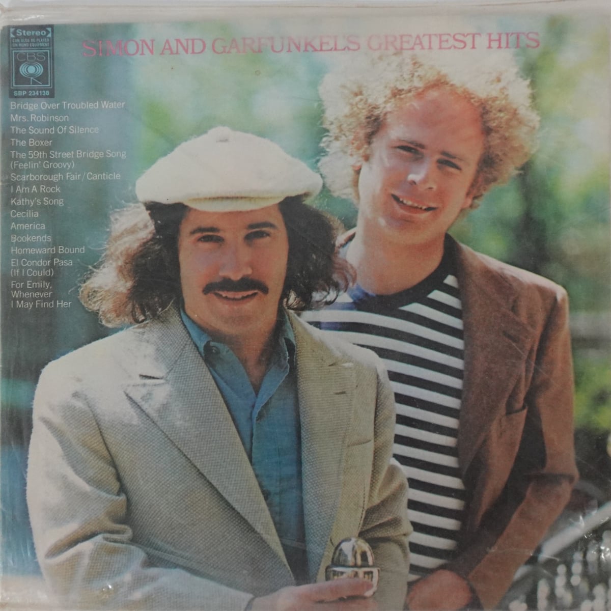 Simon & Garfunkel – Simon And Garfunkel's Greatest Hits vinyl cover