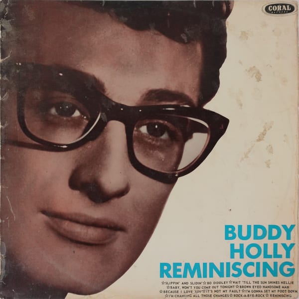 Buddy Holly – Reminiscing vinyl cover